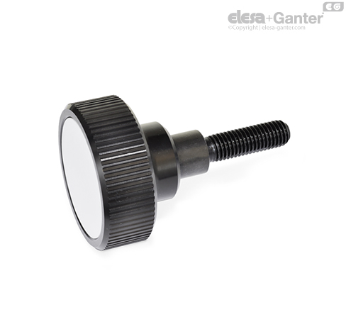 GN 3663 Torque Limiting Knurled Knobs / Knob Screws Threaded stud